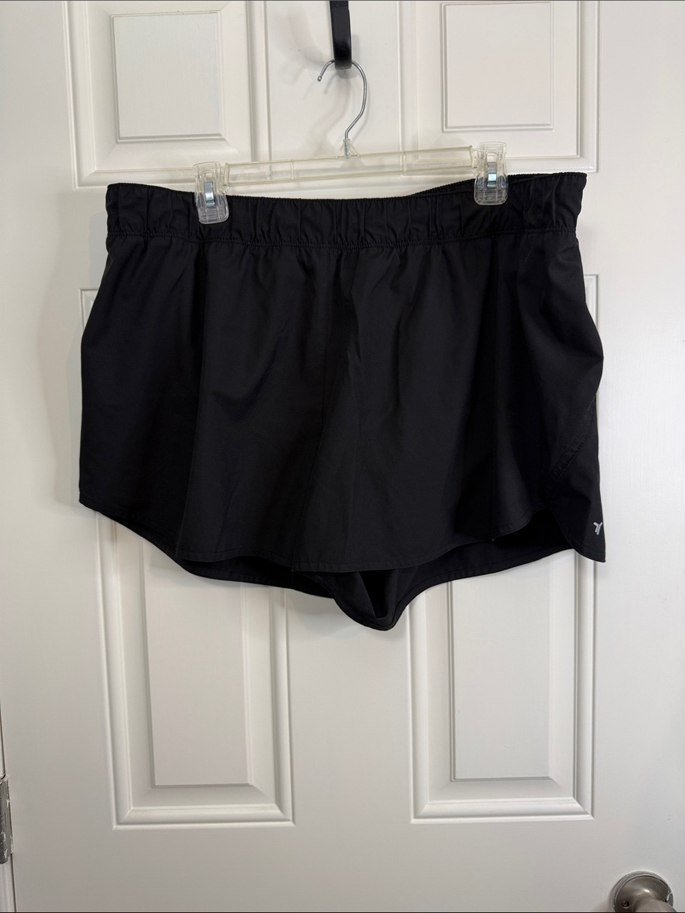 Old Navy Black Women’s Athletic Running Shorts with liner and drawstring 2XL